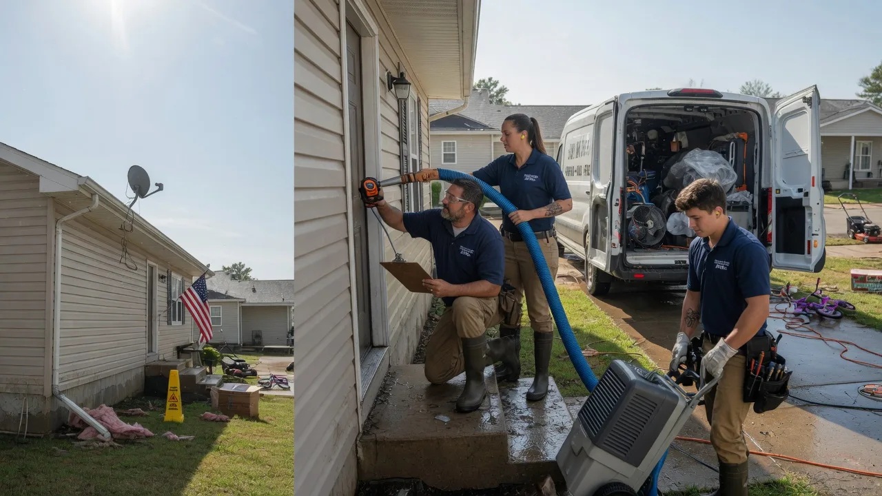 Ceiling Water Damage Restoration in Sapulpa, OK near me