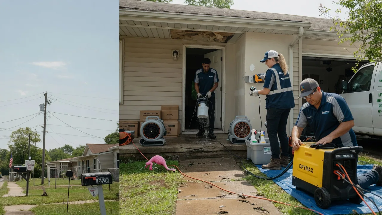 Storm Damage Water Removal in Sapulpa, OK near me